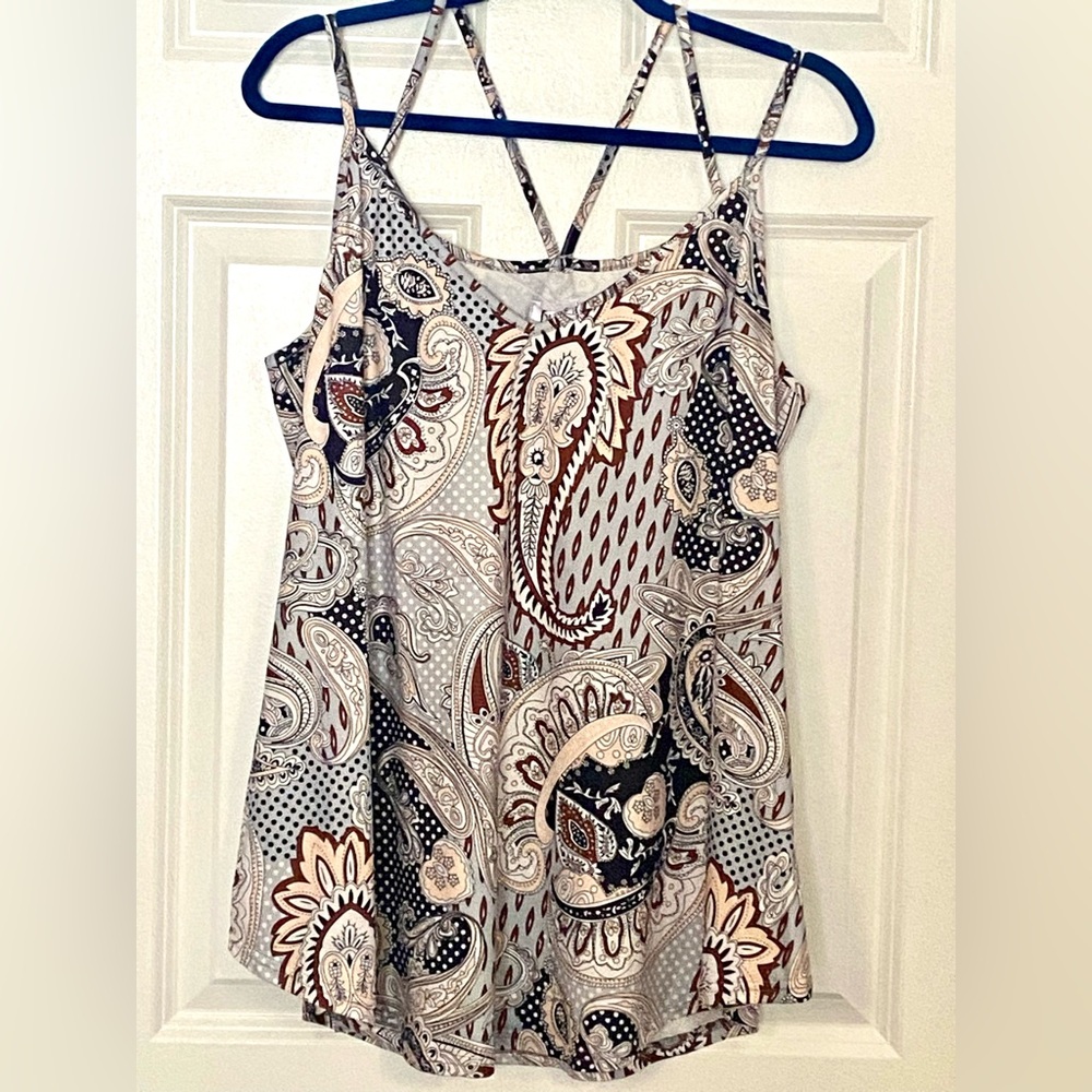 OURS Women’s Paisley Camisole Tank Top